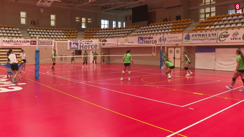 Dos sorianas participan en el campamento de entreno de la preselección española de vóley sub 16