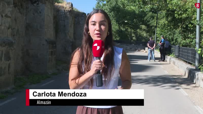 Nuevo derrumbe parcial en el Palacio de los Hurtado en Almazán 